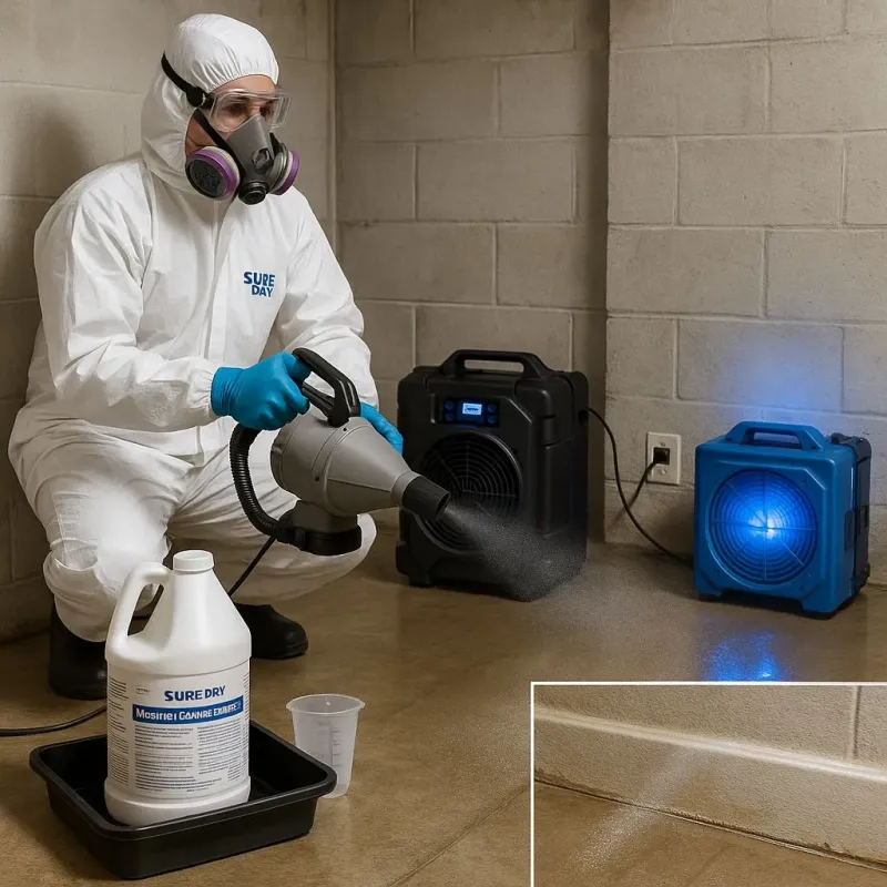 Sanitization and Odor Removal process in Rowland, NC